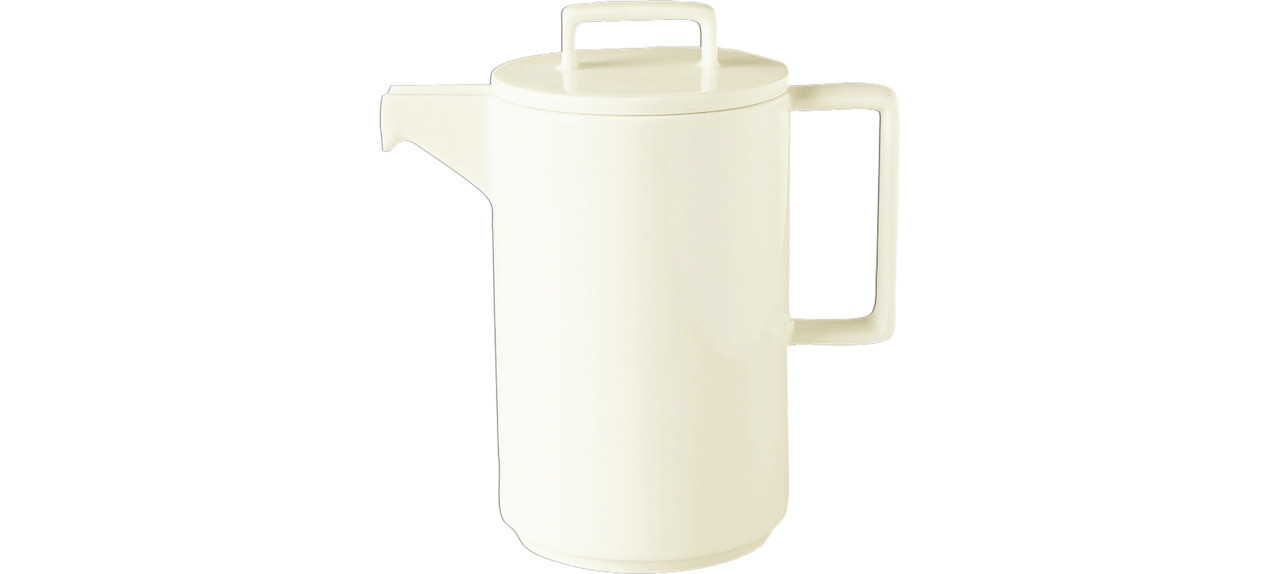 Nordic, Kaffeekanne mit Deckel 1,00 l creme